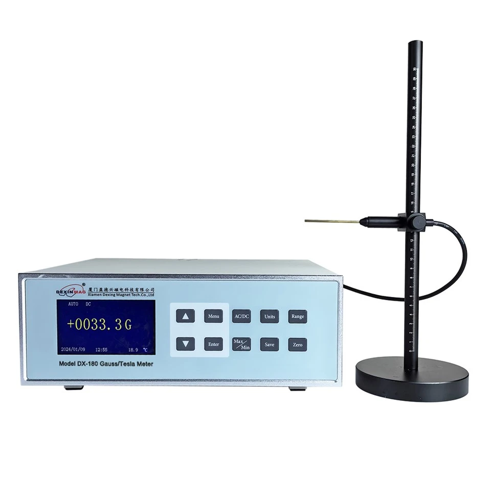 Gaussmeter manwl uchel